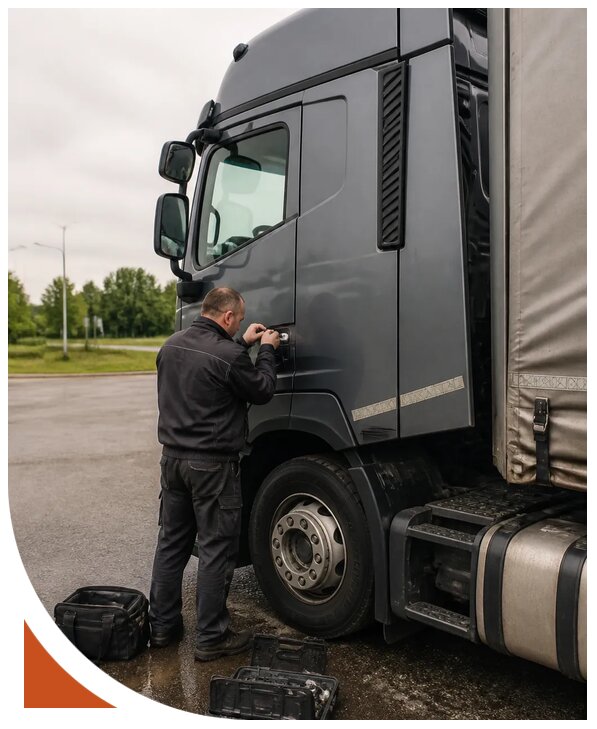 Вскрытие грузового автомобиля в Уфе от 3596 р. | Разлок-Уфа