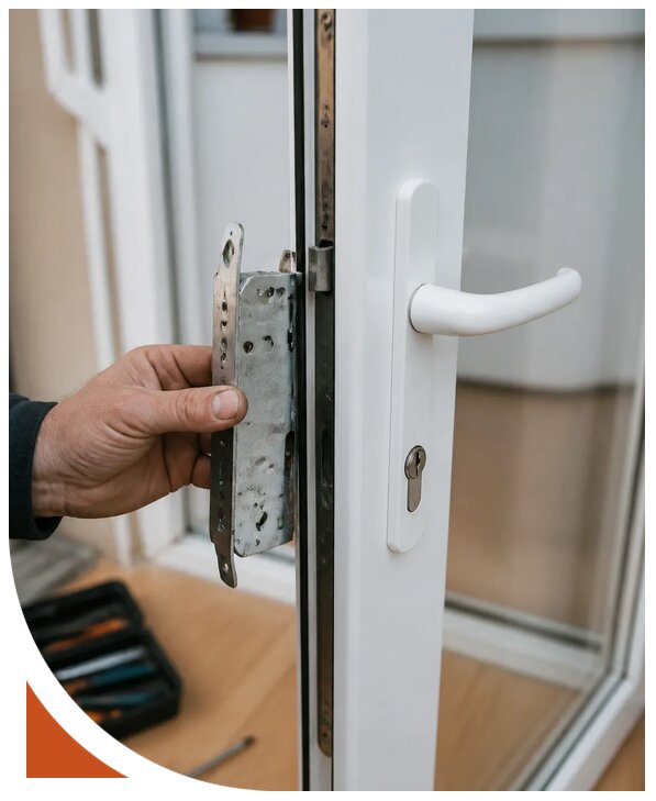 Ремонт замка пластиковой двери в Уфе от 2569 р. | Разлок-Уфа